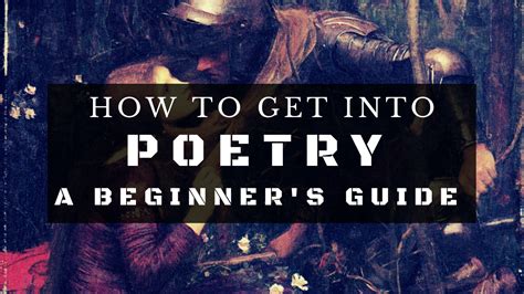 how to get into poetry: finding your voice in the vast ocean of words